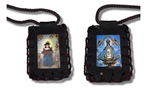 Escapulario Virgen De San Juan De Los Lagos Y Niño De Atocha