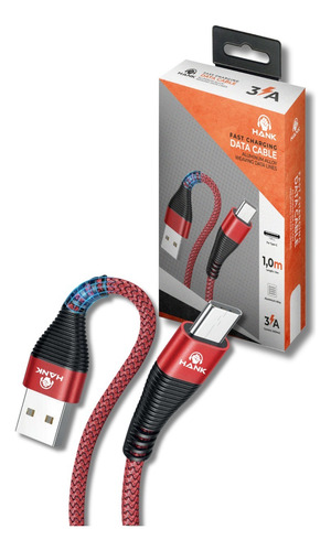 Cable De Datos Carga Rapida Tipo C Hank