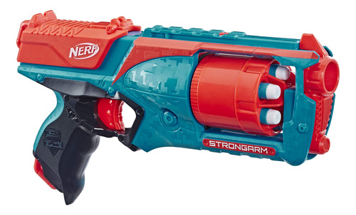 Nerf Strongarm N-strike Elite Toy Blaster Con Barril Girator