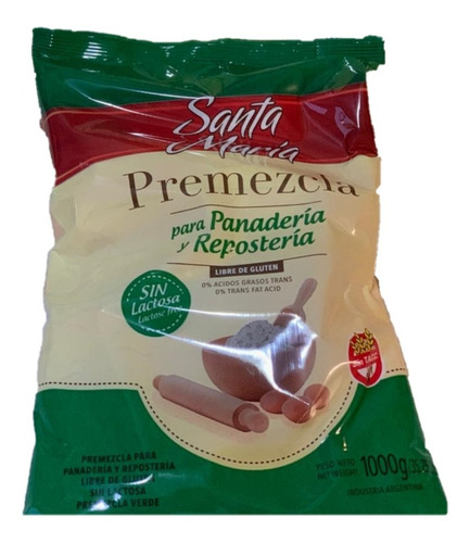 Pack Premezcla Santa Maria Sin Lactosa (5 Kg)