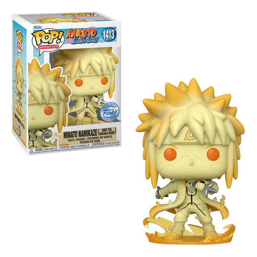 Funko Pop Naruto Shippuden Minato Namikaze Nine Tale Chakra 