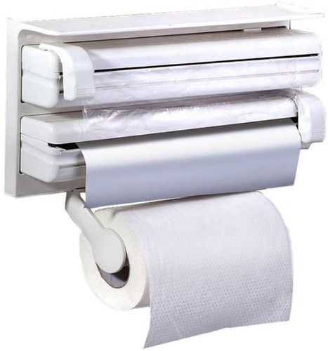 Organizador Dispensador Papel Alusa Aluminio / Eshopviña