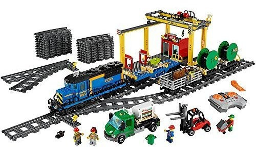 Set Construcción Lego City Cargo Train 888 Piezas Modelo