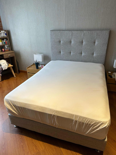 Colchon Spring Memory Foam Doble + Basecama