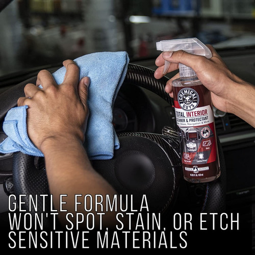 Chemical Guys Limpiador Y Protector Interiores Total 473ml Color Rojo