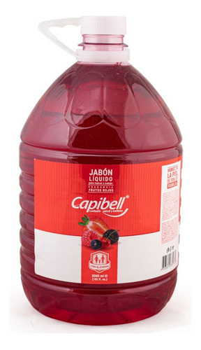Jabón Frutos Rojos 3000 Ml Capibell