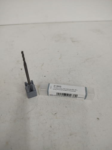 Harvey Tool 31893 Square End Mill: 3/32 Dia, 1/2 L Ccr