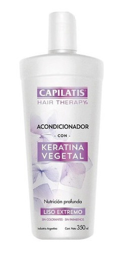 Acondicionador Capilatis Pelo Sin Frizz Linea Keratina 350ml