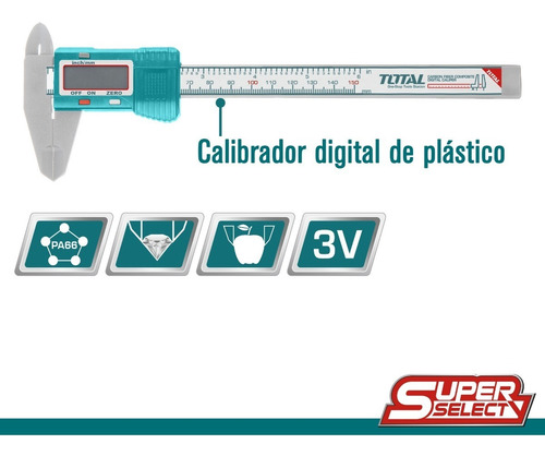 Vernier Digital 150mm 6 PuLG Somos Tienda *