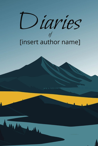 Libro:  Diaries: Of [insert Author Name]