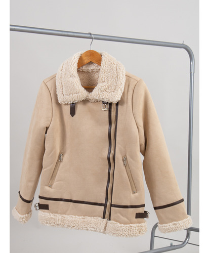 Campera Gamulán Con Corderito Y Cierre 1829 Nisi