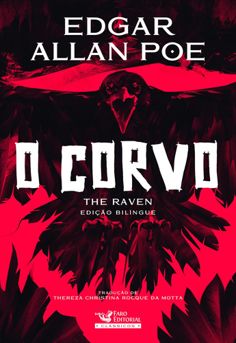 O corvo, de Allan Poe, Edgar. Editora Faro Editorial Eireli, capa dura em português, 2020