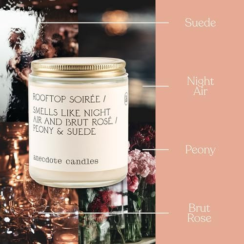 Anecdote Candles Rooftop Soiree Coconut Soy Wax Candel Far |