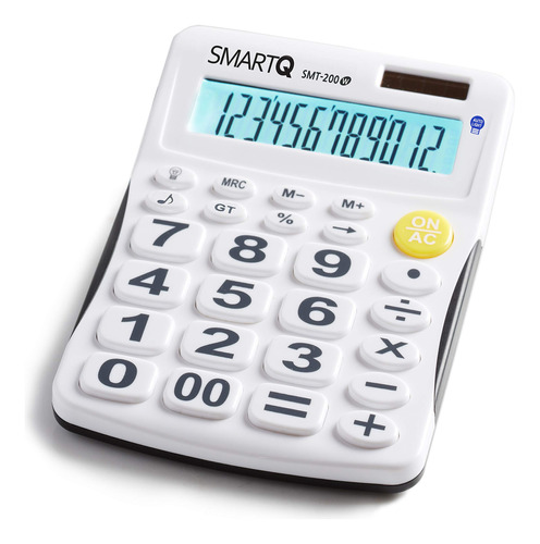 Calculadora De Retroiluminacin Led De Escritorio Smt-200 / F