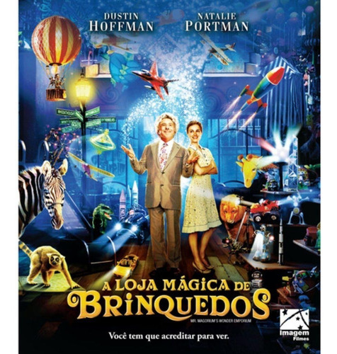 Dvd - A Loja Mágica De Brinquedos - Dustin Hoffman * Dublado