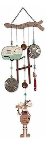 91700  S Trailer Park Collection Moose Wind Chime