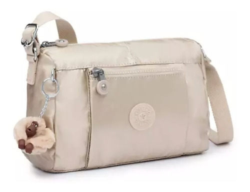 Kipling Bolsa Crossbody Wes Metallic 100% Original