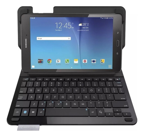 Case Con Teclado Logitech Para Galaxy Tab E 9.6 T560 Negro