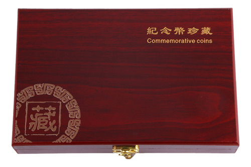 - Caja Expositora De Madera Para Monedas, 100 Unidades