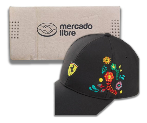 Gorra F1 Scuderia Ferrari Puma Gp Gran Premio De México 2023