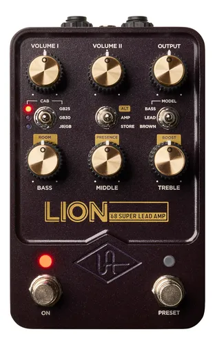 ギター Universal Audio UAFX LION 68 SUPER LEAD Amazon.co.jp: UNIVERSAL AUDIO UAFX Lion '68 Super Lead Amp