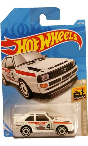 Hot Wheels Audi Sport Quattro 1984 #43 Ultima Oportunidad!