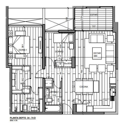 Departamento En Venta De 2 Dorm. En Vitacura
