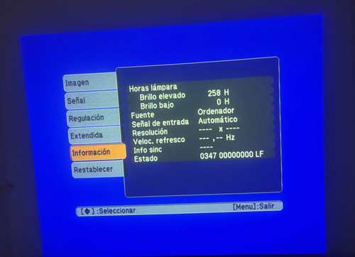 Proyector Epson Powerlite S6+ (Usado)