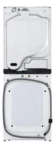 Torre De Lavado LG Wk22ws6 22kg/48lb Inverter Blanca Color Blanco