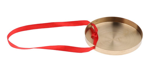1 Juego De Platillos De Cobre Chino Gong Con Mazo Tradiciona