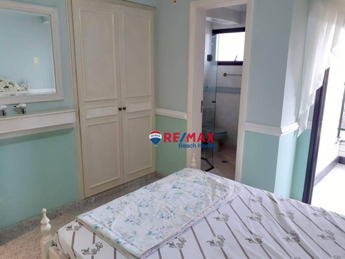 Imagem 16 de 30 de Cobertura Com 3 Dormitórios, 220 M² - Venda Por R$ 1.300.000,00 Ou Aluguel Por R$ 9.000,00/mês - Praia Da Enseada - Guarujá/sp - Co0174