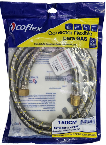 Manguera Para Gas/natural De Cañería 1.5m Coflex