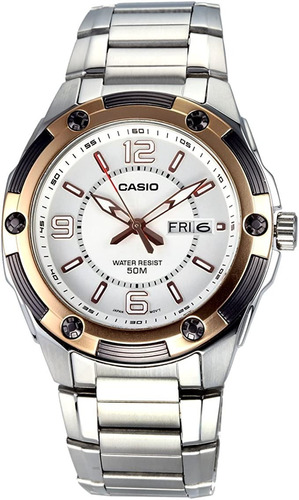 Reloj Casio Original Para Caballeros Mtp-1327d-7av Garantía