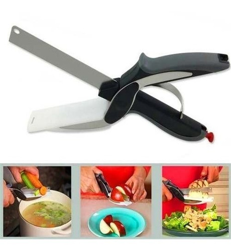 Cuchillo Tijeras Picatodo Ayudante De Cocina Smart Cutter.