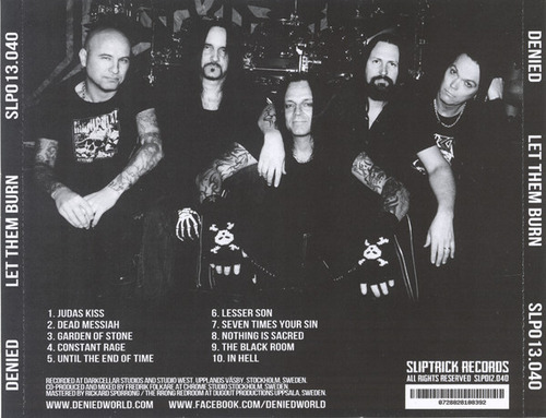 Cd Let Them Burn (denied (2)) Estándar