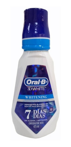 Enjuague Bucal Oral-b 3d White Whitening 473ml