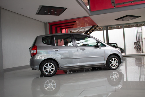 Honda Fit Lxl Nafta 2007 Gris