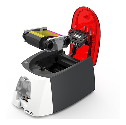 Imagen 5 de 9 de Impresora Evolis Badgy 100 260 X 300dpi Usb 2.0 Negro/bla /v