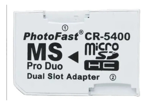 Adaptador Microsd Memory Stick Produo Psp Camara Hasta 128gb