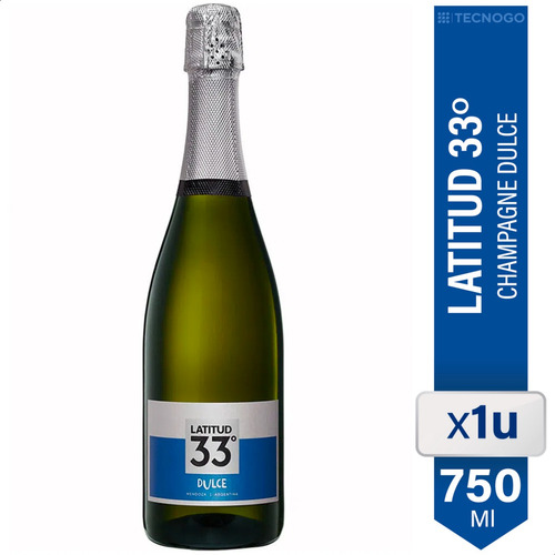 Champagne Latitud 33º Dulce 750ml Bebidas