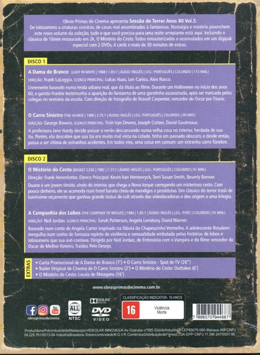 Imagem 2 de 2 de Dvd Sessão De Terror Anos 80 - Volume 5 - Opc - Bonellihq