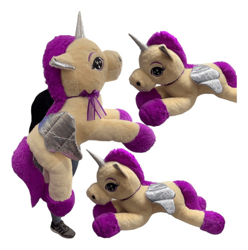 Promoción!! Peluche Gigante Unicornio 95-100cm ( Hstyle)