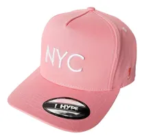Comprar Boné Nyc Aba Curva Hype Fitão Strapback - Rosa