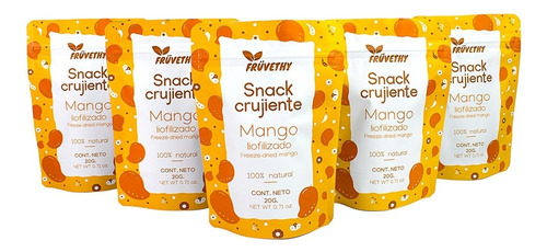 Caja Snack Mango Liofilizado 20g (5 Piezas)