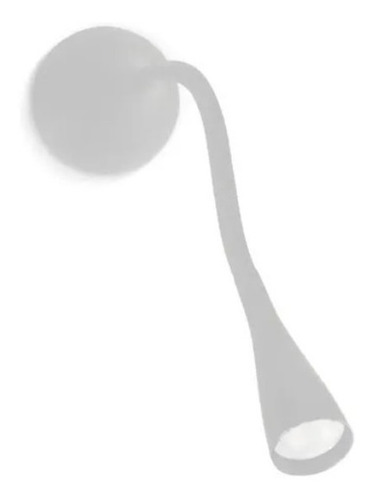 Imagen 1 de 7 de Aplique De Pared Con Flexible Argenta 4w Led Integrado Touch