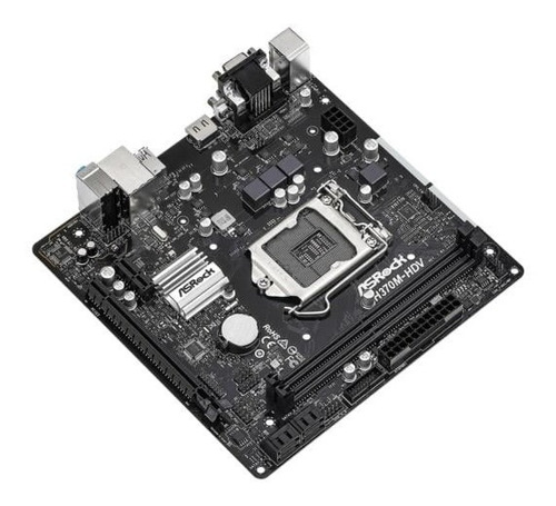 Tarjeta Madre Asrock H370m-hdv Proc Intel Core 9g 8g 1151