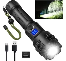 Comprar Z Linterna 100000 Lumen Linternas Tácticas Recargables