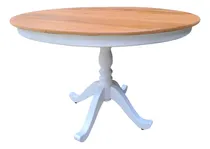 Comprar Mesa De Jantar Redonda Pé Torneado 90cm(somente Mesa)