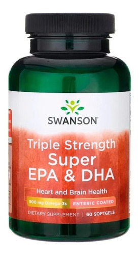 Omega 3 Epa & Dha 900 Mg 60 Softgels  Swanson