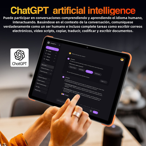 Tablet G11 Gpt Hancdon 8gb+128gb Ram Android 12 Con Teclado